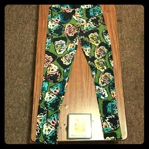 Frankenstein and his bride leggings